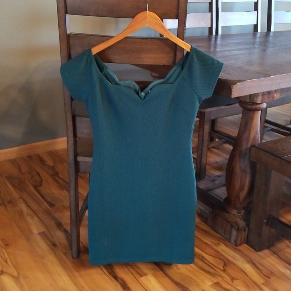 She and Sky Dresses & Skirts - 《She & Sky》Sweetheart Neckline Mini Dress